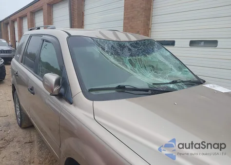 2005 Honda Pilot Ex из США, поврежденный, VIN 5FNYF18405B007649